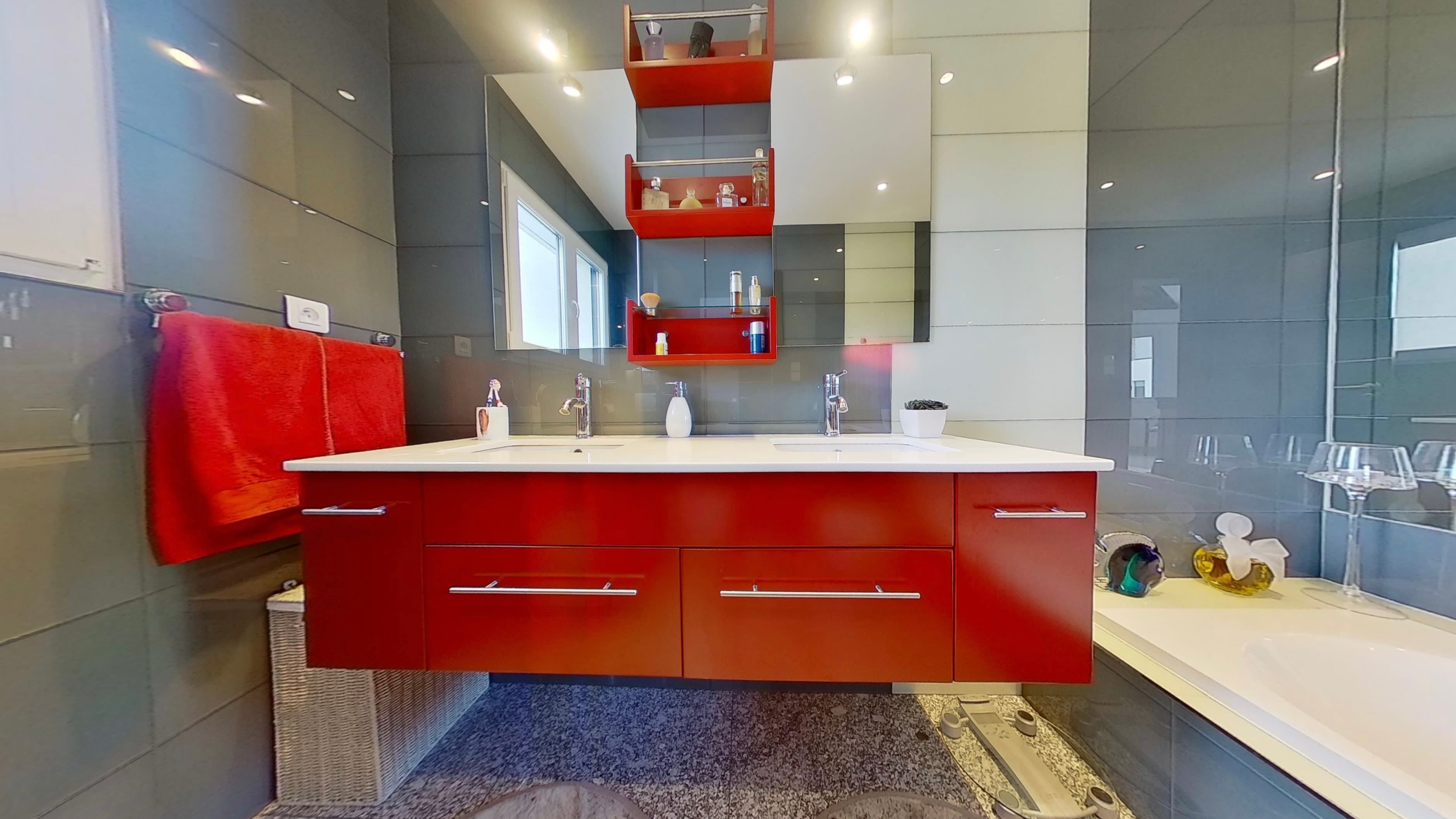 Villa contemporaine d'architecte avec jardin paysager et piscine — photo 11